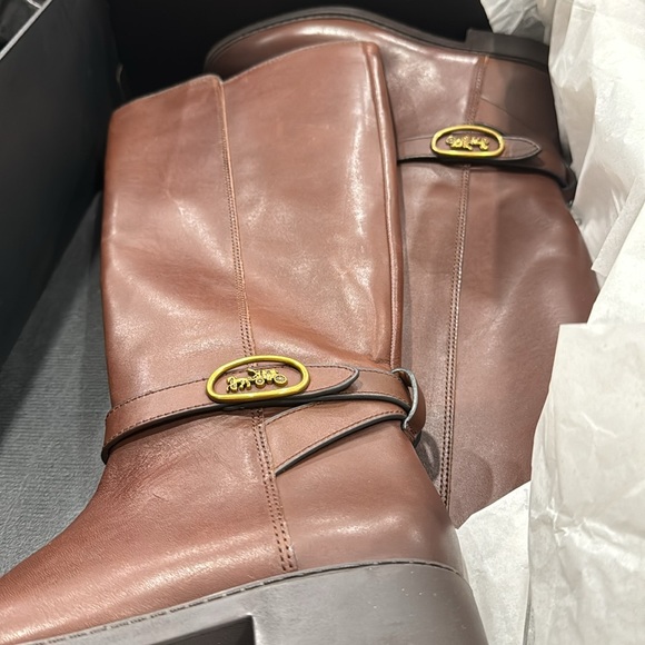 Coach Ruby leather boots ext ltr - Picture 7 of 8